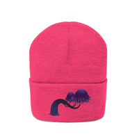 Embroidered Suess Mushroom Graphic Knit Beanie Hat
