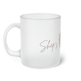 Shep's Naturals Logo Frosted Glass Mug